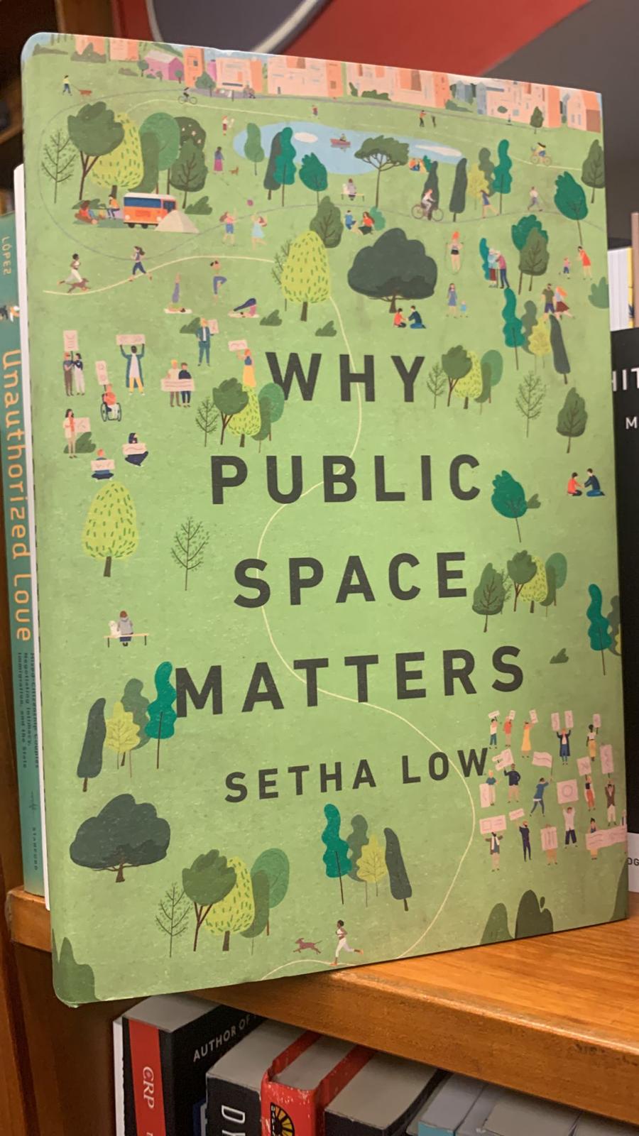 The book Why Public Space Matters by Setha Low